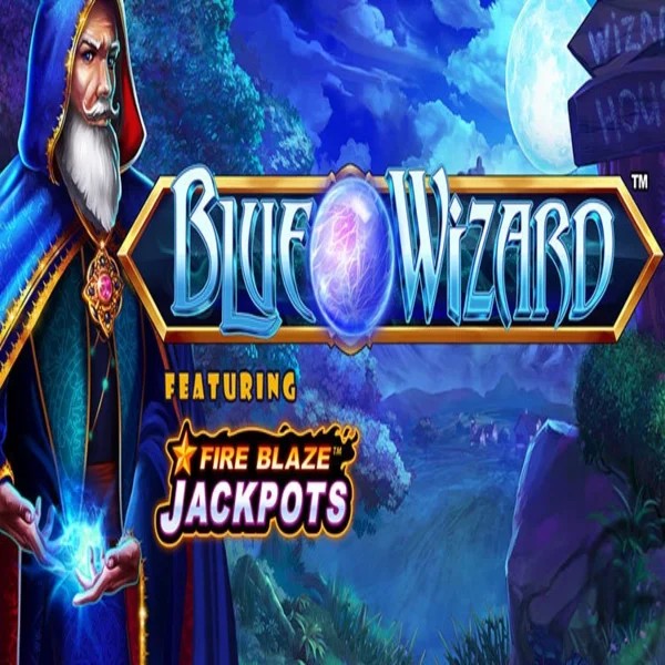 Try Blue Wizard Fire Blaze Jackpots slot by Rarestone Gaming on bonus-kong.eu – logo image