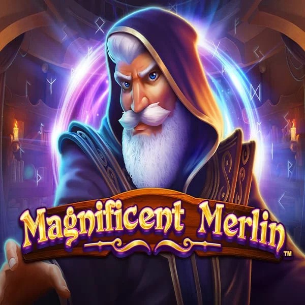 Magnificent Merlin logo by Greentube at Bonuskong Casino
