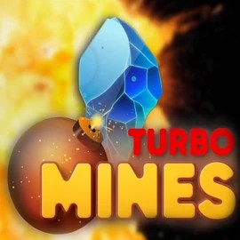 Turbo Mines logo – Casino Games by Turbo Games at Bonuskong Casino